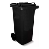  Colombraro Contenedor De Residuos Con Ruedas 120l Color Negro