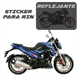 Kit Sticker Reflejantes Para Rin Dinamo Speed Fire + Regalo