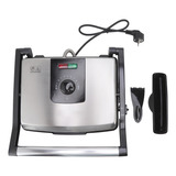 Parrilla Eléctrica Sandwich Maker 2000w De Acero Inoxidable