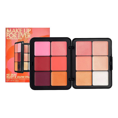 Make Up For Ever Hd - Skin Blush & Glow Face Cream Palette Tono Del Maquillaje Rubor | Meses sin interés