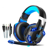 Auriculares Audifonos Diadema Gamer De 3,5 Mm Para Ps4 Y Xbo