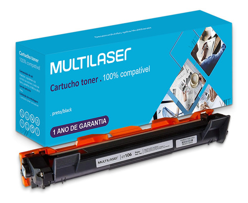 Cartucho Toner Compatível Brother Tn-1060 Preto P/ Hl-1110