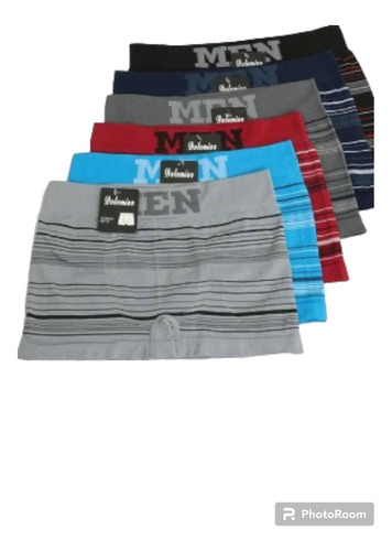 Boxer Microfibra 24 Pzs Lote Hombre Extra Talla Grande Lycra