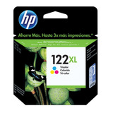 Cartucho Hp Tricolor 122 Xl Original Ch564hl Hp 3050 2050