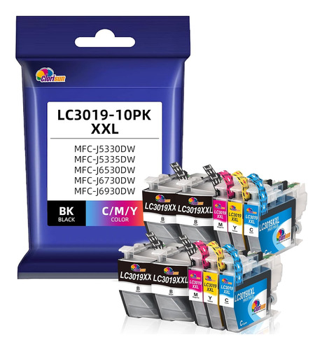 Cartuchos De Tinta Lc3019 Para Brother Mfcj6930dw J5330dw 