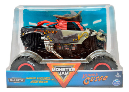 Monster Jam Pirate's Curse 1:24 Metal