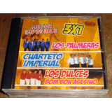 Palmeras Cuarteto Imperial Dulces 3x1 Cd Sellado Kktus