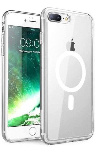 Capa Capinha Case Clear Magnética Para iPhone 8 Plus