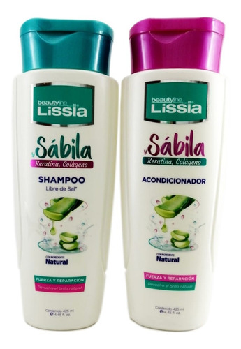 Lissia Kit Shampoo + Acondicionador Sábi - mL a $88
