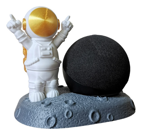 Base Para Alexa (echo Dot 4 Y 5) Astronauta 