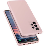 Funda Para Samsung Galaxy A52 5g Silicona Rosa Arena