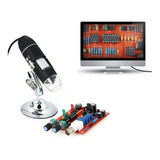 Microscópio Digital Ampliação Usb 1600x / Windows7/10