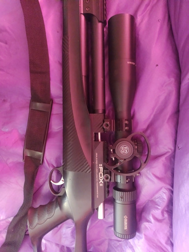 Rifle Fox M25 Plus Calibre 6'35 Con Mira Semi Nuevo 