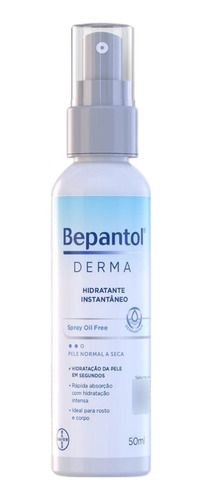 Hidratante Bepantol Derma Solução Spray Pele E Cabelo 50ml