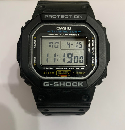 Reloj Casio Hombre Digital Dw-5600-1v
