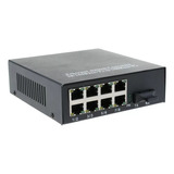 Convertidor Multimedia Gigabit Ethernet De Fibra Única De 1