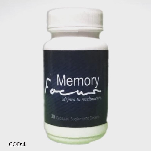 Memory Focus Pastillas Para Estudiar Chile