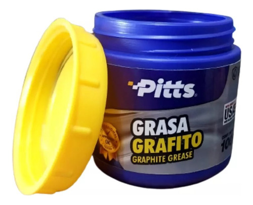 Grasa Grafitada Resistente Agua 100gr Pitts X 6 Unidades