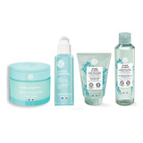 Yves Rocher Kit Hidratante - Crema Facial Serum Gel Agua