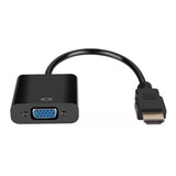 Cable Convertidor Adaptador De Hdmi A Vga Laptop Tv Monitor