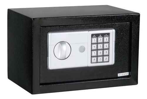 Caja Fuerte De Seguridad Digital Electrónica 20 X 31 X 20 Cm Color Negro