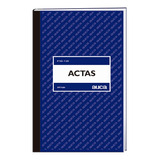 Libro De Actas Auca 100 Hojas