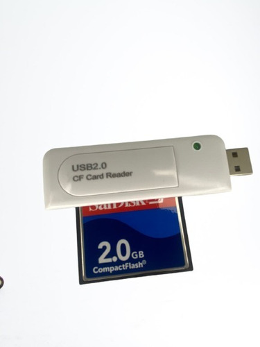 Lector De Memoria Compact Flash A Usb