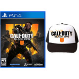 Call Of Duty Black Ops 4 Ps4 +obsequio: Gorra. Esp Latino