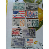 Estampillas De Estados Unidos.  Colección Correo Aéreo.  Lot