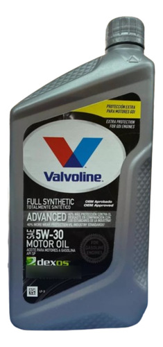 Valvoline Advance Syn Power 5w30 X 0.946l  Dexos 1 Parat