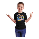 Camiseta Camisa Manga Curta Infantil Hot Wheels Algodão
