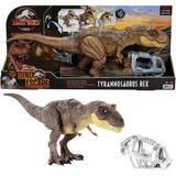 Figura T-rex Escape Extremo Con Rugido Mattel