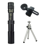 Telescopio Monocular 4k 10-300x40mm Prisma De Bak4 Para