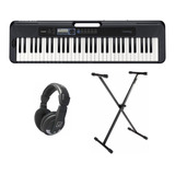 Teclado Organeta Casio Ct-s300  Adaptador + Base + Audifonos