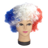 Peluca Afro Tricolor Fechas Patrias