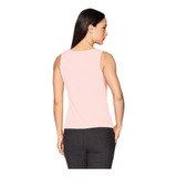 Blusa Calvin Klein Original Color Mamey Sin Mangas