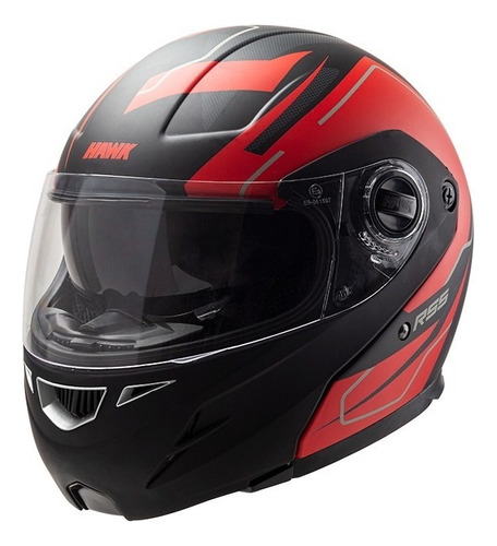 Casco Rebatible Hawk Rs5 Resistance Doble Visor Abatible Vxv