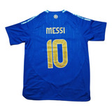 Camiseta Messi 10 Alternativa De La Seleccion Argentina 