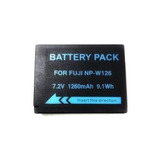 Batería Alternativa Np-w126 Para Fujifilm