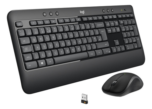 Kit Teclado Y Mouse Logitech Mk540 Grafito - Revogames