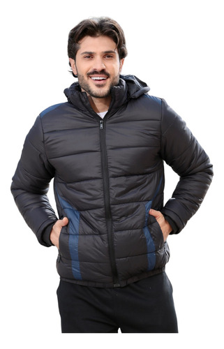 Jaqueta Masculina Puffer Bobojaco Melhor Tecido Em Poliamida