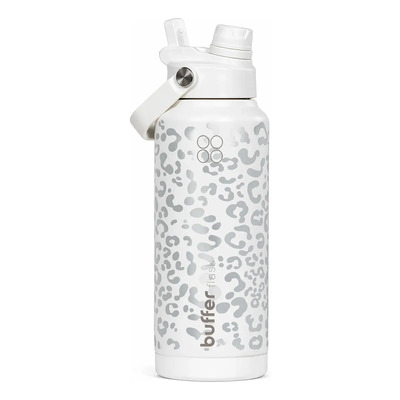 Termo Botella Agua Termica Acero Inoxidable Buffer Flask 1lt Tapa 2 En 1 - Ice Leopard | Envío gratis