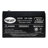 Bateria Narumi Para Alarma X28 Recargable 12v 7,5 Amper