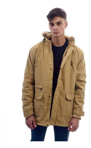 Parka Gabardina Campera Hombre Abrigo Colores Discobolo