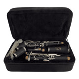 Clarinete Bb Sib 17 Chaves Harmonics Hcl-520 Nova Soft Case