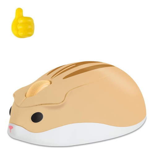 Dpisuuk Wireless Mouse, Cute Hamster Mouse, 2.4ghz Silent...