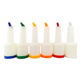 Vertedor/contenedor Para Bar/jugo De Plastico 0.5l 6 Colores