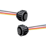 2 Chicote Conector Universal Lanterna Sc Mercedes Volvo