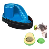  Bebedouro Para Gatos E Cães  + Brinquedo Catnip Abacate