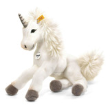 Steiff Starly Colgando Unicornio De Unicornio, Blanco